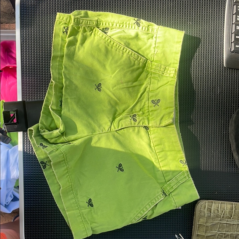Women’s Green JCrew Chino shorts